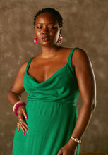 The Drape Tank - Kelly Green