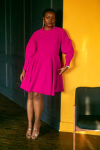 Power Play Dress - Fuchsia