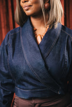 Nia Denim Wrap Jacket