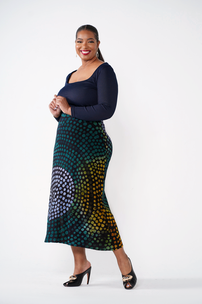 Stillwater Adire Tide Midi Skirt