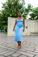 Tide Midi Skirt Sky Blue