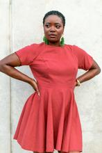 Von Me Dress Terracotta