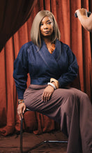 Nia Denim Wrap Jacket