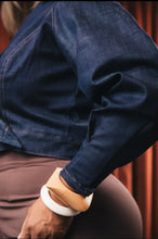 Nia Denim Wrap Jacket