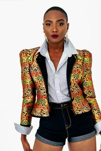 Metallic Vintage Jacket